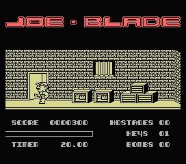 Joe Blade screenshot 5 for MSX